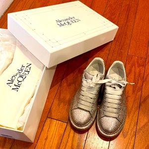 Alexander McQueen Glittery Women's Sneakers